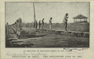 Executions in Bamumgayan (Luneta), 1890s (image)