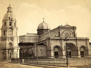 Manila Cathedral in 1880 (image)