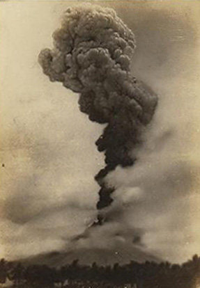 Mt Mayon eruption 1928 picture